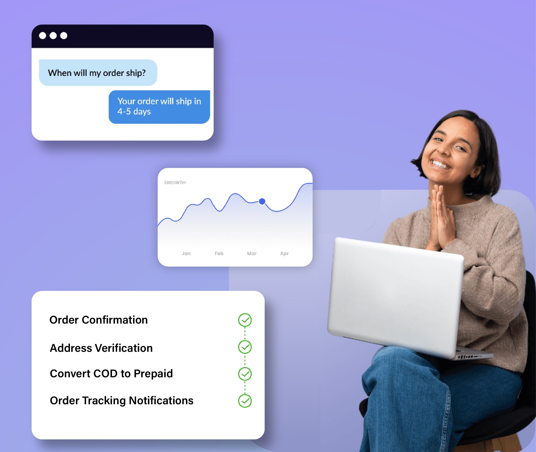 WhatsApp conversation and order history tracking for eCommerce - HillTeck