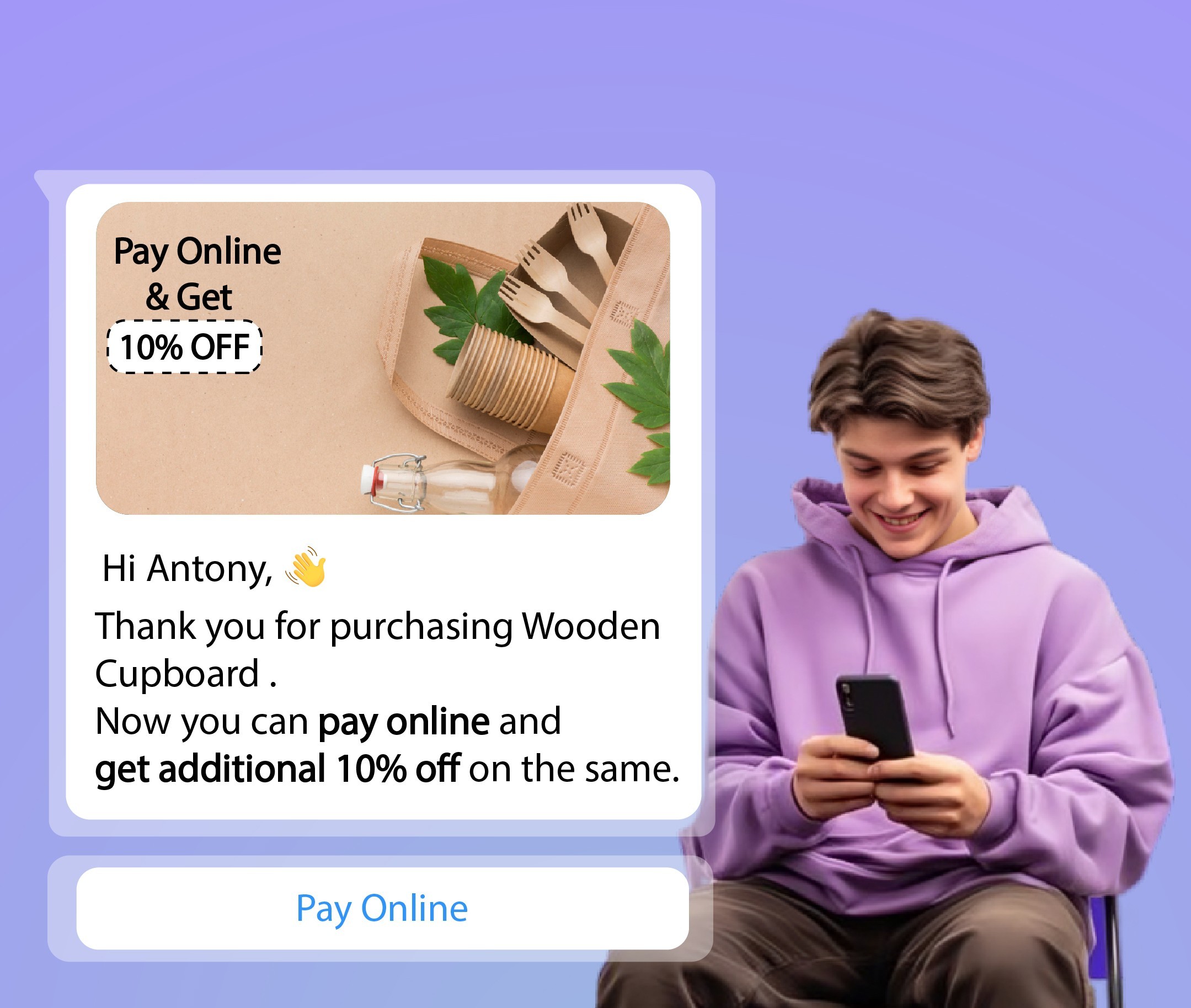 COD to prepaid conversion after OTP verification with discount incentives - HillTeck