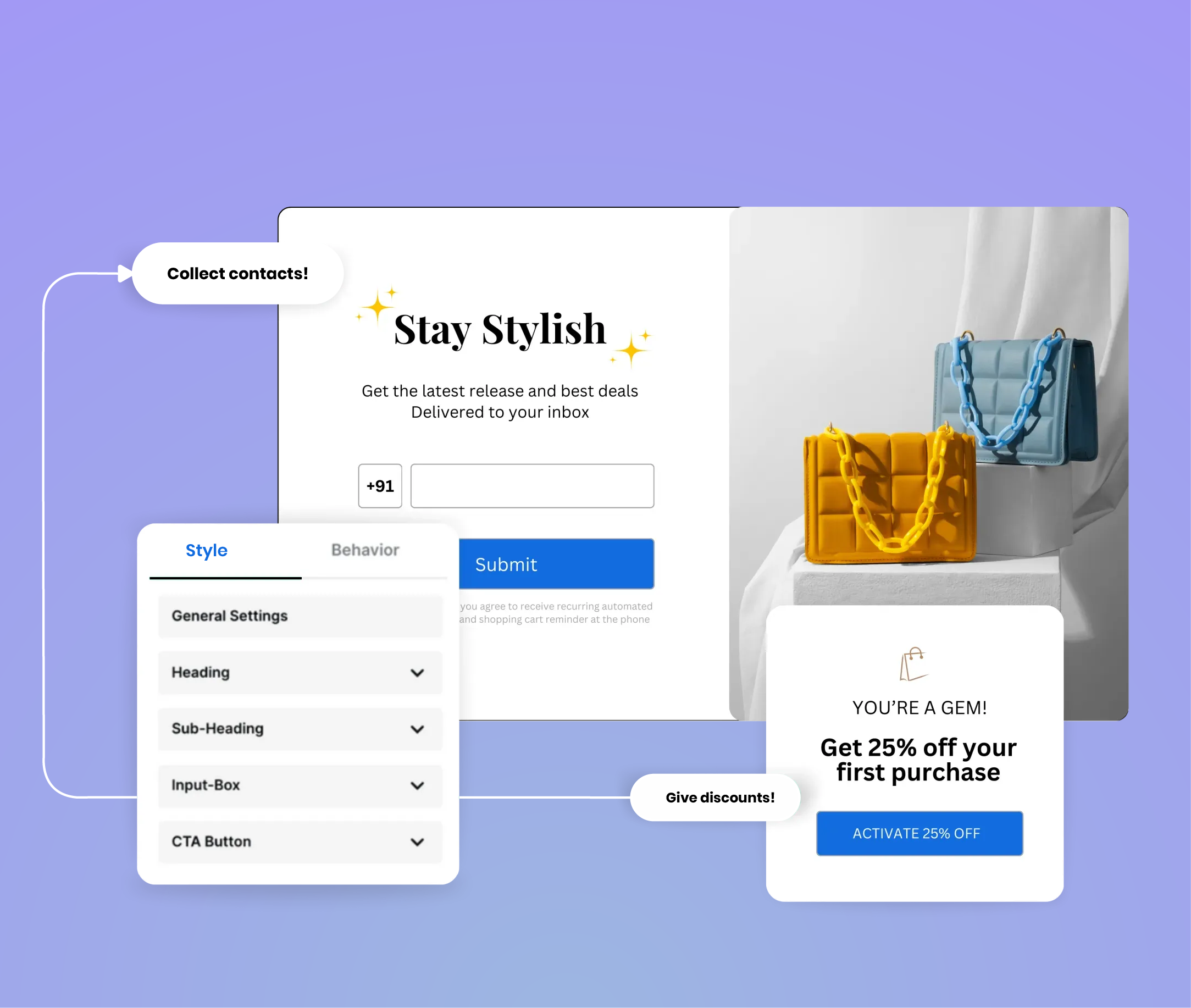 Churn prevention and customer engagement via WhatsApp for SaaS products with usage-based alerts and renewal reminders
