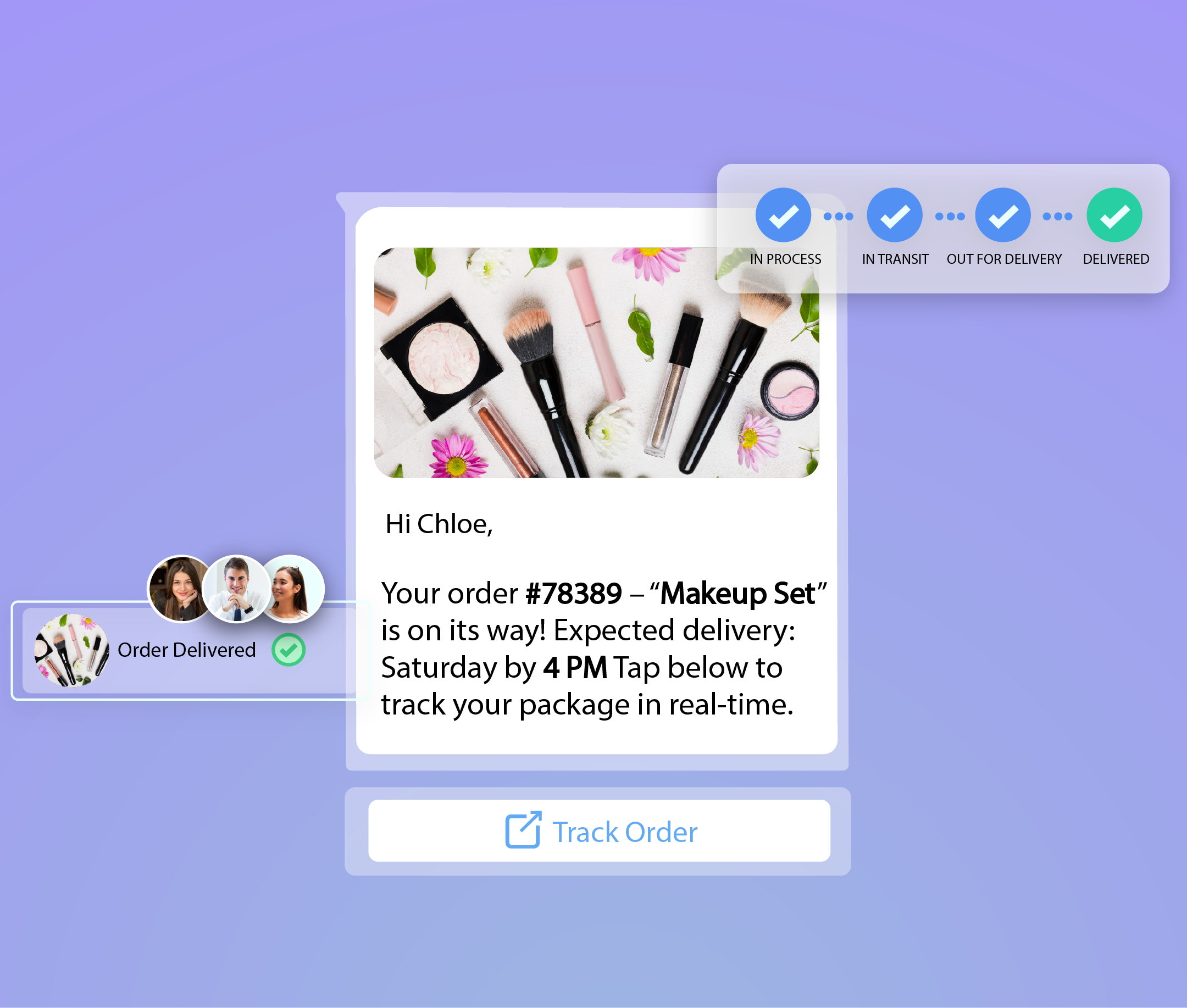 Automated WhatsApp order status tracking notifications for Shopify - HillTeck